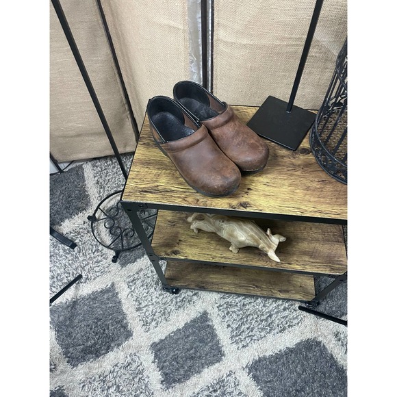 Dansko Shoes - Dansko Sanita Errol Professional Clogs Brown Size 38